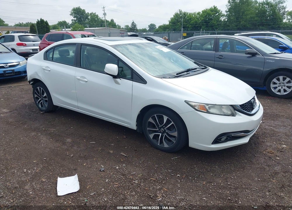 2013 HONDA CIVIC EX-L VIN: 19XFB2F90DE007808