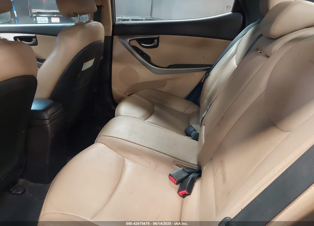 2013 HYUNDAI ELANTRA LIMITED VIN: 5NPDH4AE6DH184347
