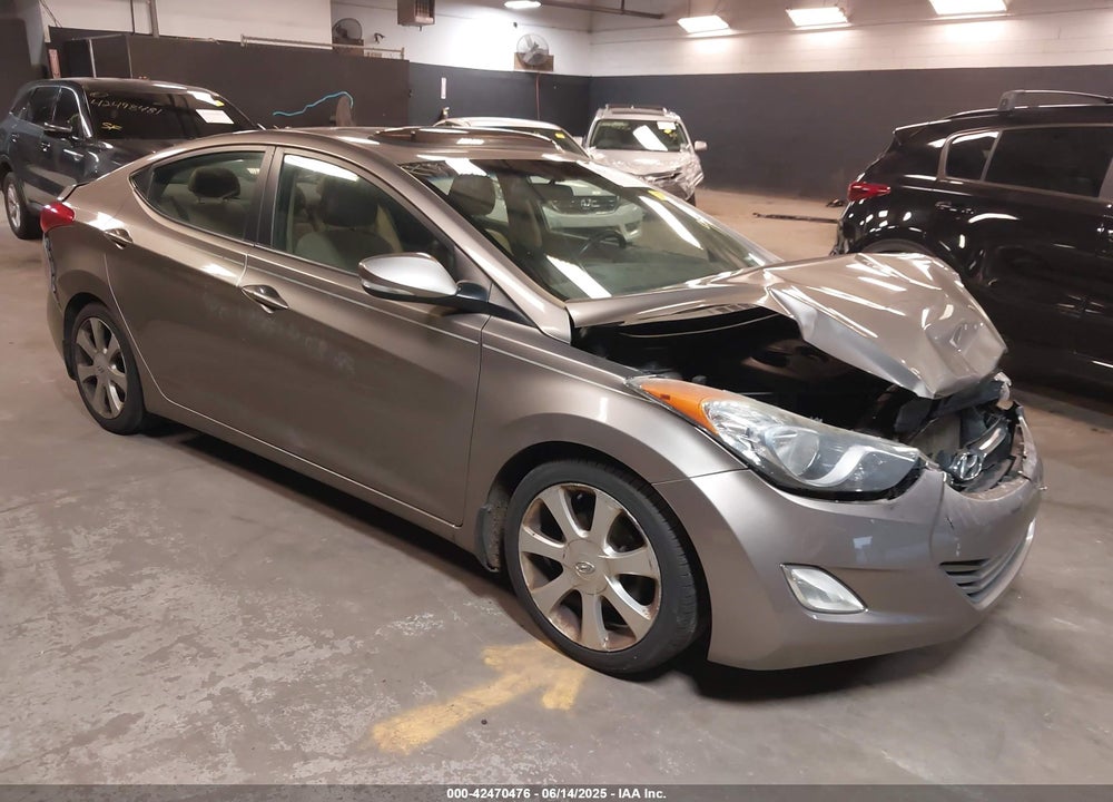 2013 HYUNDAI ELANTRA LIMITED VIN: 5NPDH4AE6DH184347