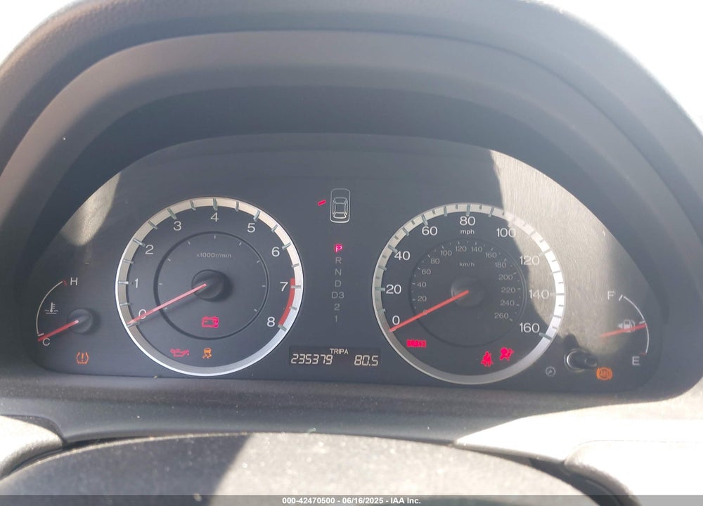 2011 HONDA ACCORD VIN: 5KBCP3F86BB004504