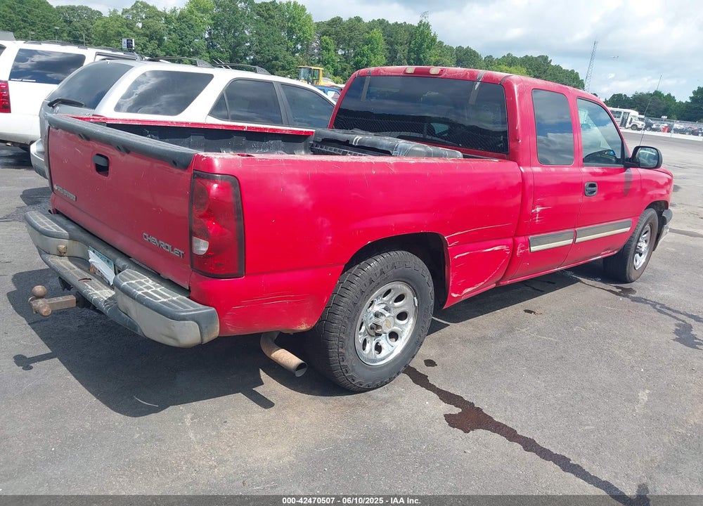 2005 CHEVROLET SILVERADO 1500 LS VIN: 2GCEC19V151175113