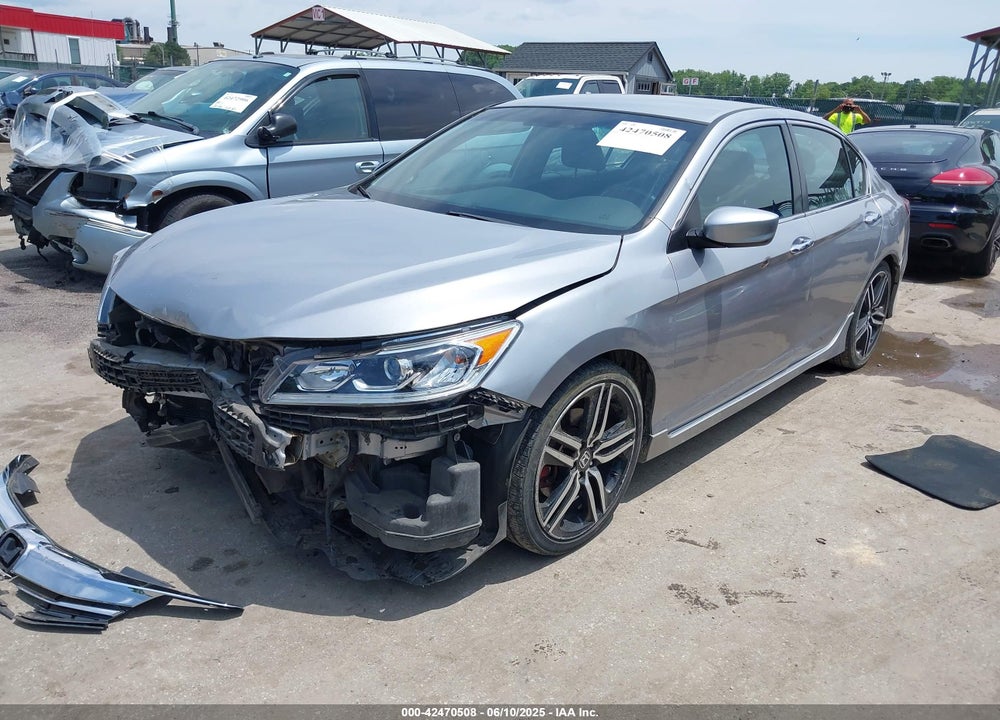 2017 HONDA ACCORD SPORT VIN: 1HGCR2F53HA007503