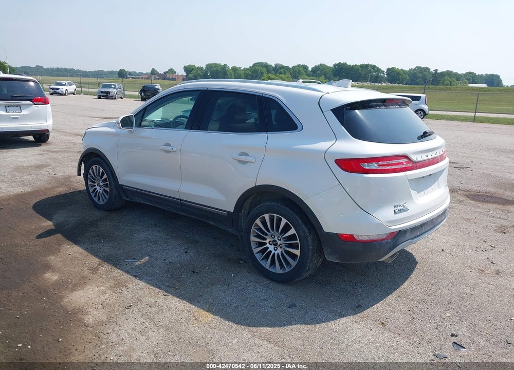 2018 LINCOLN MKC VIN: 5LMCJ3D92JUL13624