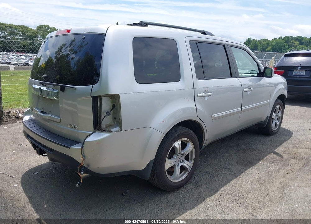 2012 HONDA PILOT EX-L VIN: 5FNYF4H57CB028070