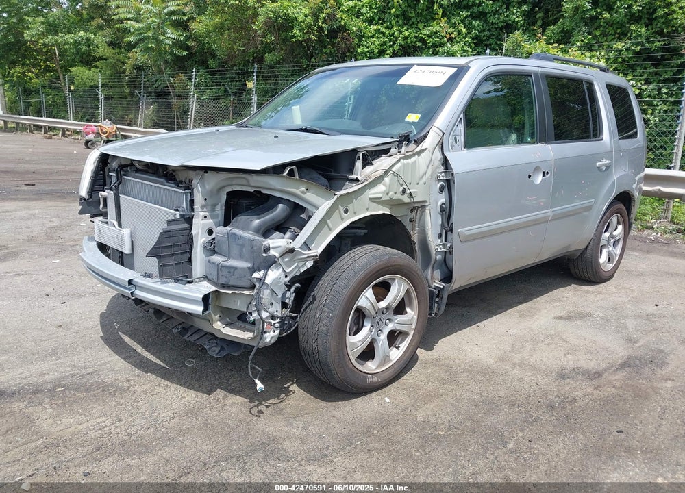 2012 HONDA PILOT EX-L VIN: 5FNYF4H57CB028070
