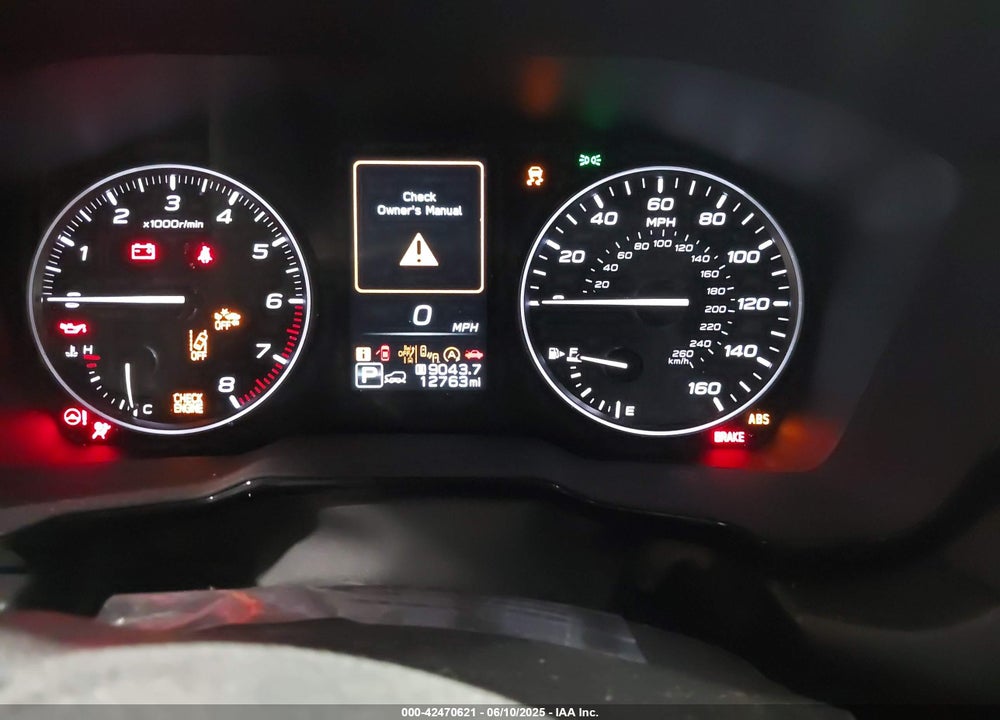 2025 SUBARU OUTBACK VIN: 4S4BTADC4S3126238