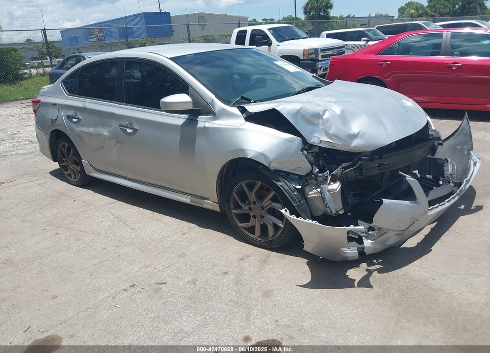 2013 NISSAN SENTRA SR VIN: 3N1AB7AP1DL676214