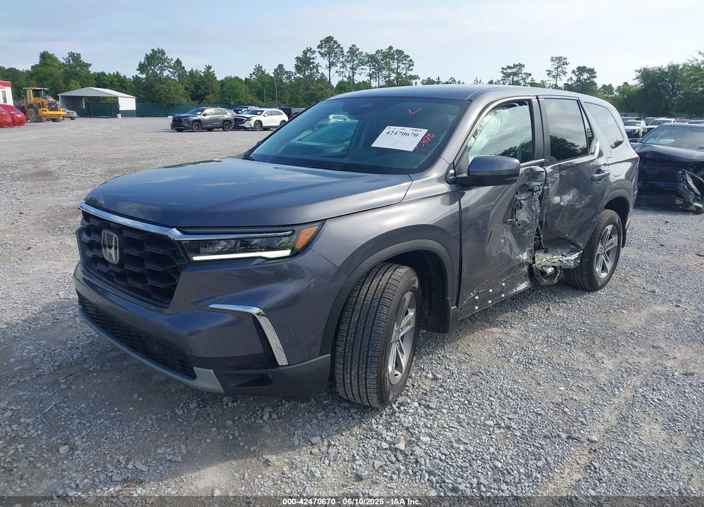 2025 HONDA PILOT EX-L VIN: 5FNYG2H41SB019534