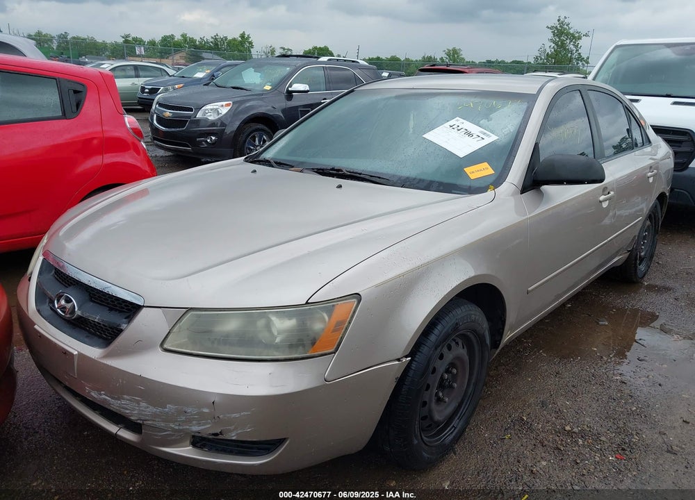 2007 HYUNDAI SONATA VIN: 5NPET46C67H198831