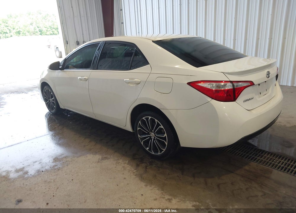 2016 TOYOTA COROLLA VIN: 2T1BURHE9GC600114