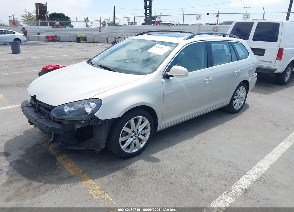 2011 VOLKSWAGEN JETTA SPORTWAGEN VIN: 3VWPZ7AJ2BM722636