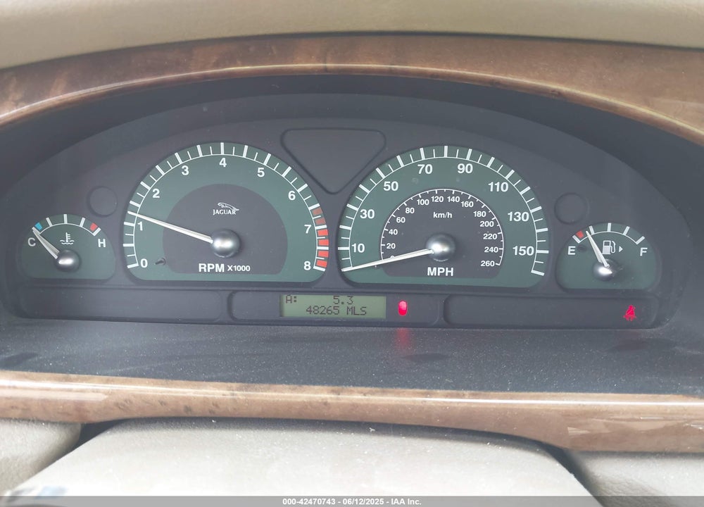 2004 JAGUAR S-TYPE 4.2 VIN: SAJEA01U44HM96417