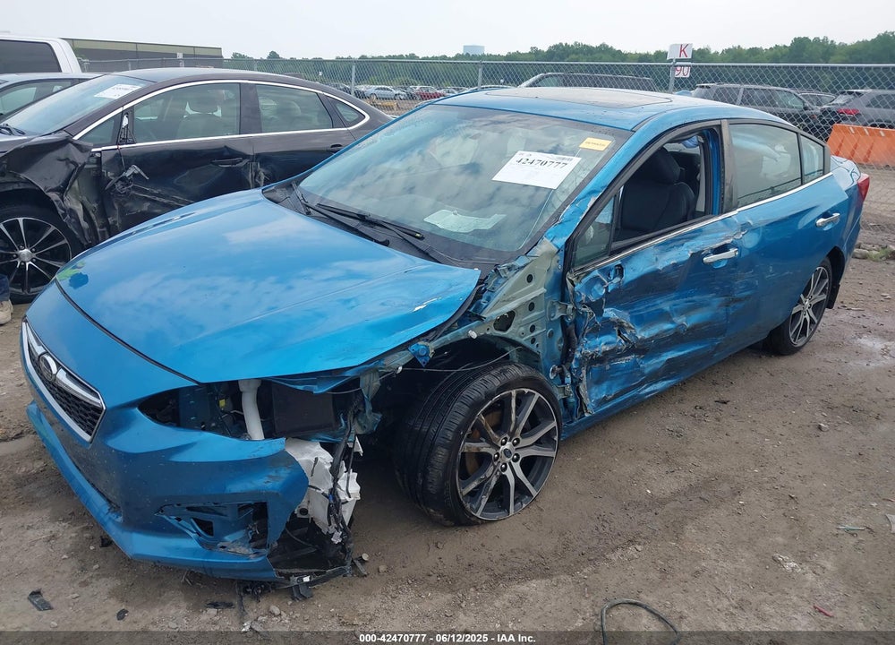 2017 SUBARU IMPREZA VIN: 4S3GKAU68H3627147