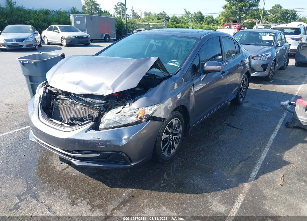 2014 HONDA CIVIC VIN: 2HGFB2F84EH500924