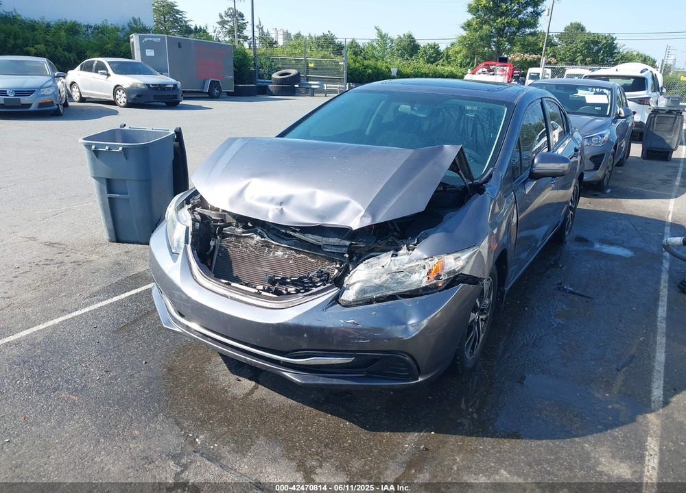 2014 HONDA CIVIC VIN: 2HGFB2F84EH500924