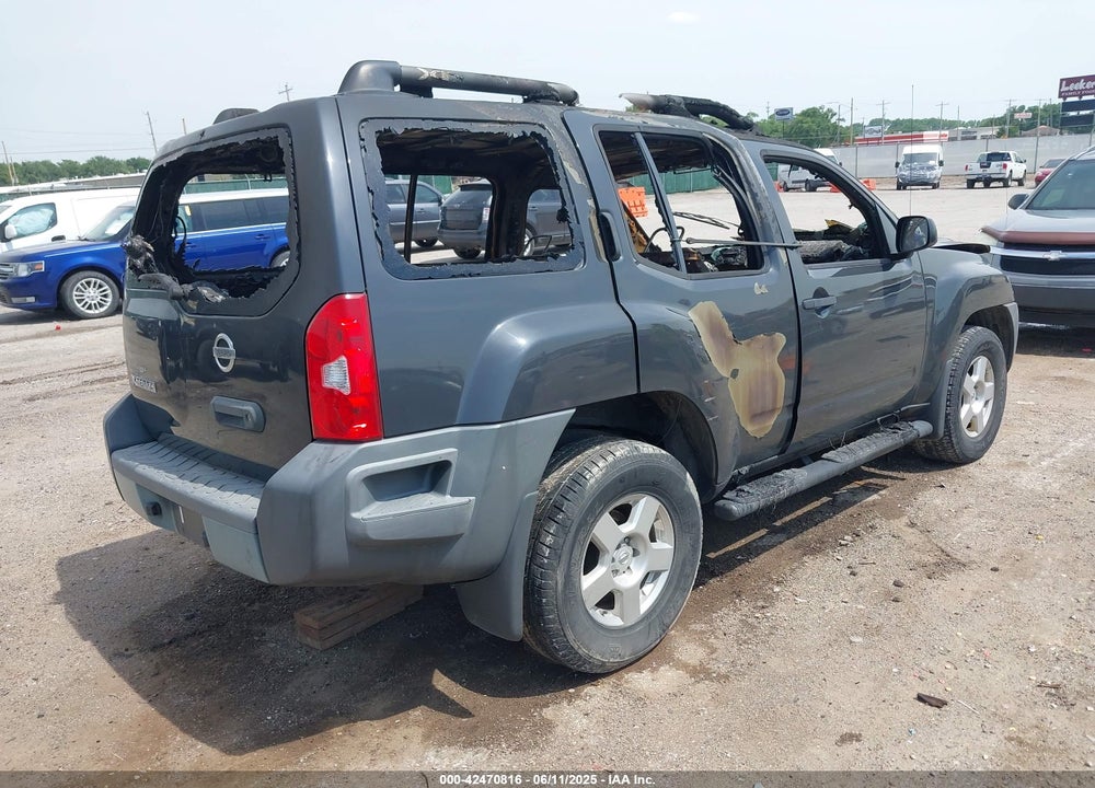 2008 NISSAN XTERRA S VIN: 5N1AN08W68C511524
