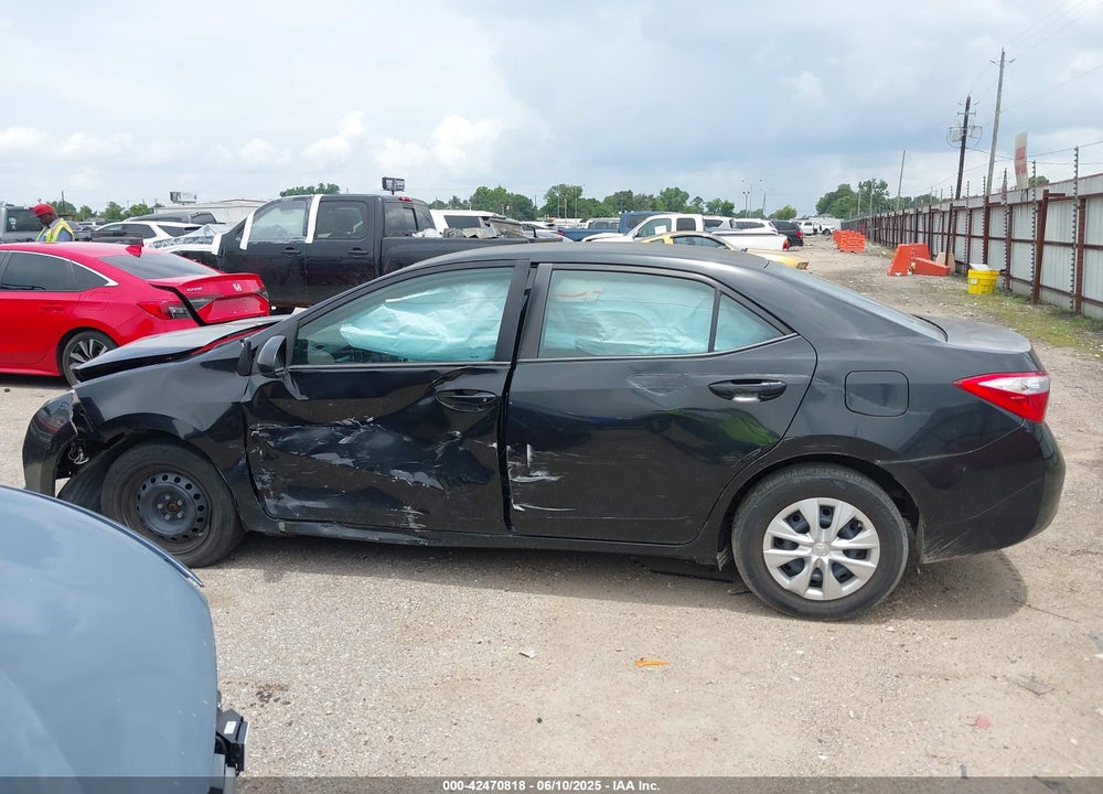 2016 TOYOTA COROLLA L VIN: 5YFBURHE9GP396866