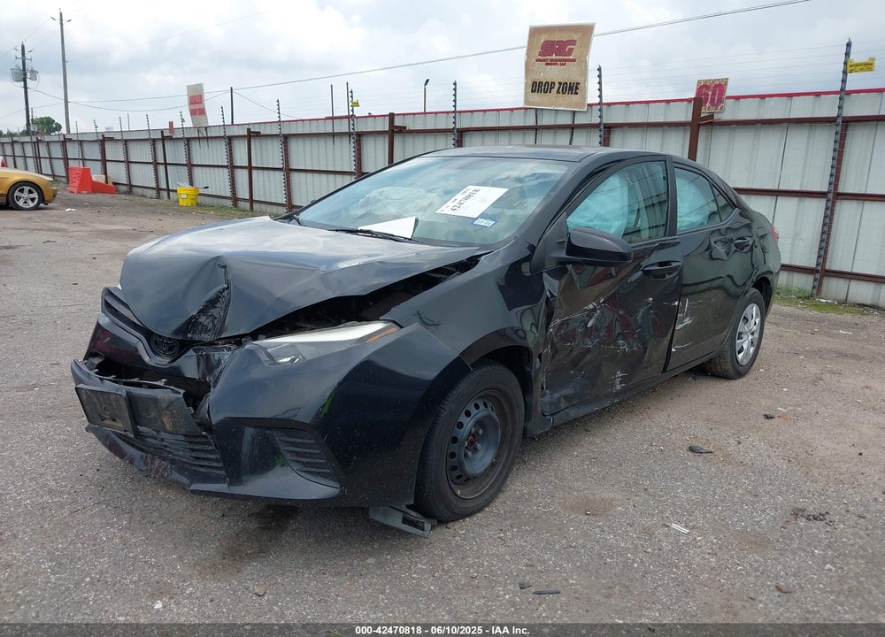 2016 TOYOTA COROLLA L VIN: 5YFBURHE9GP396866
