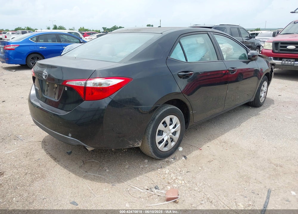 2016 TOYOTA COROLLA L VIN: 5YFBURHE9GP396866