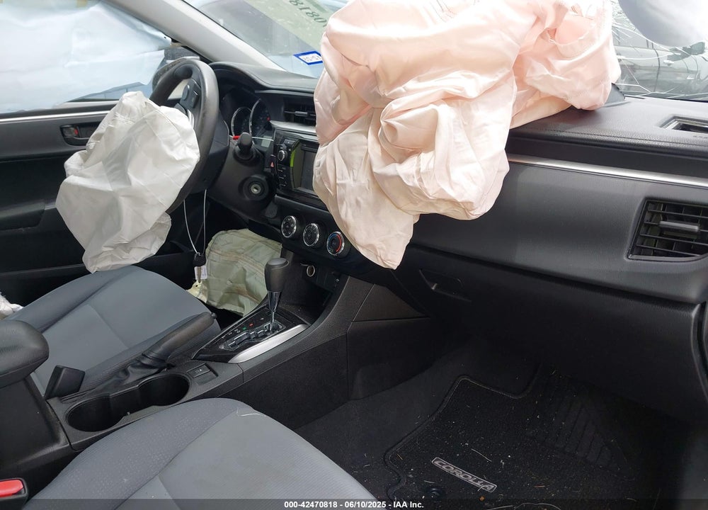 2016 TOYOTA COROLLA L VIN: 5YFBURHE9GP396866