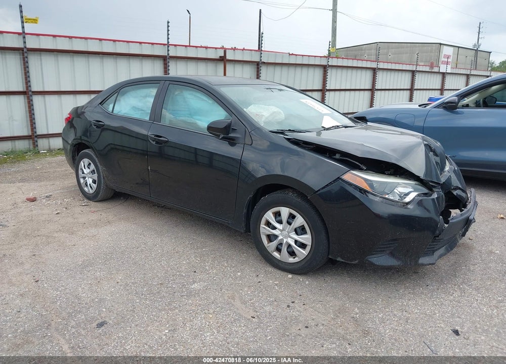 2016 TOYOTA COROLLA L VIN: 5YFBURHE9GP396866