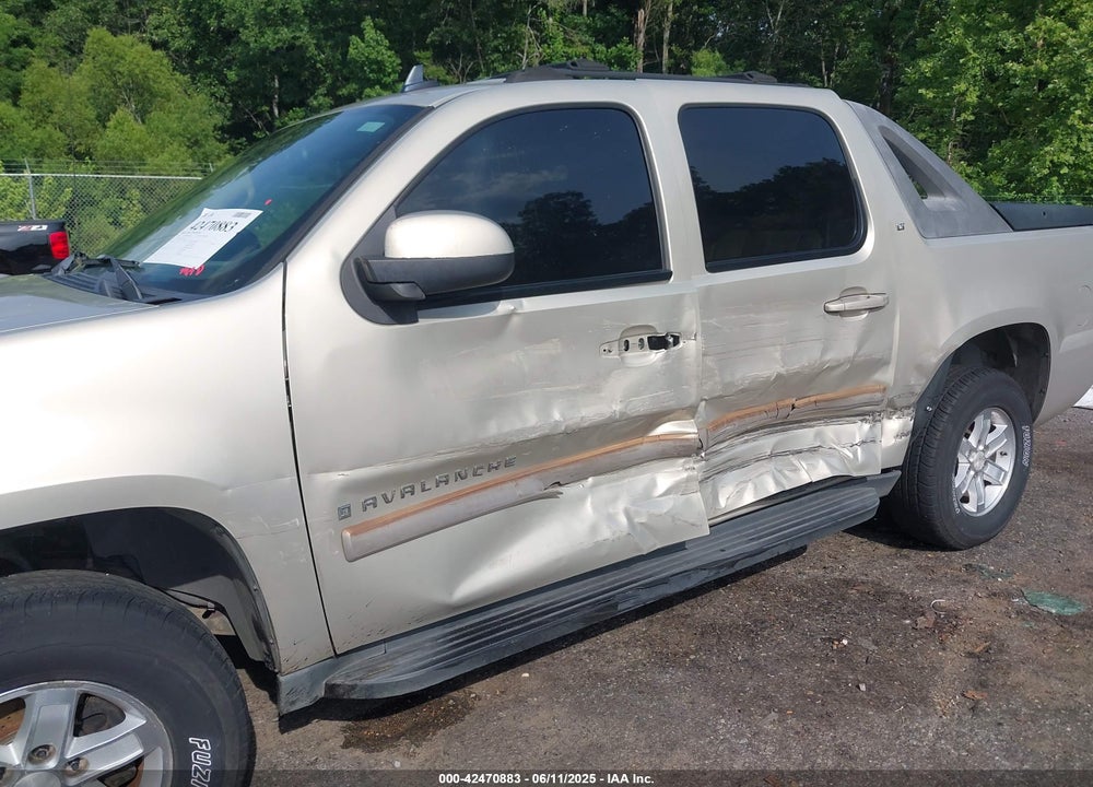 2007 CHEVROLET AVALANCHE 1500 LT VIN: 3GNFK12357G158297