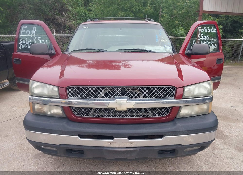 2005 CHEVROLET AVALANCHE 1500 LS VIN: 3GNEC12Z25G295823