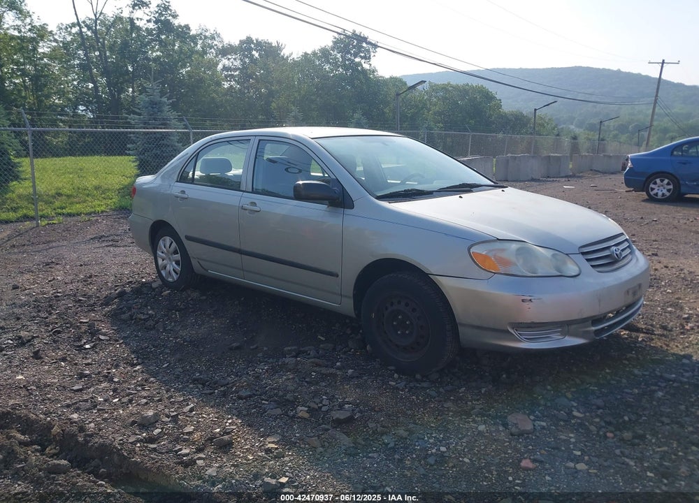 2003 TOYOTA COROLLA CE VIN: 2T1BR32E73C023147
