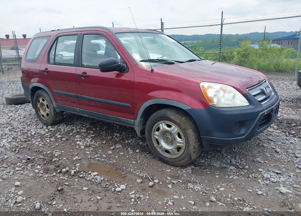 2005 HONDA CR-V LX VIN: JHLRD78565C042511