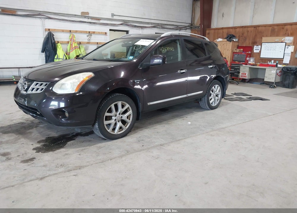 2013 NISSAN ROGUE SV W/SL PKG VIN: JN8AS5MV3DW629745
