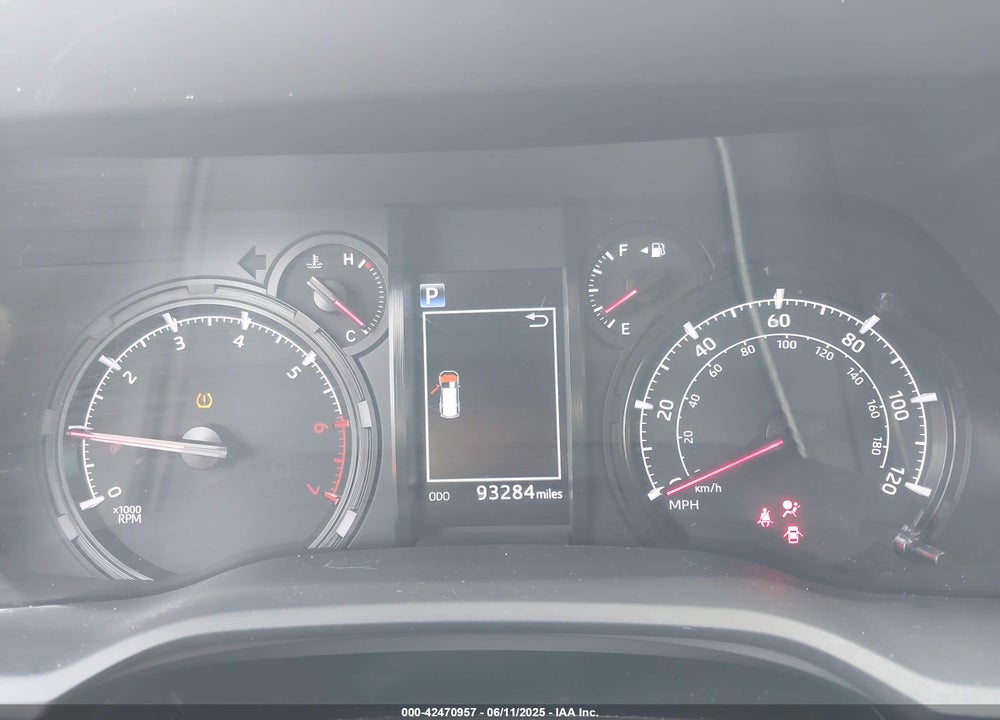 2020 TOYOTA 4RUNNER VIN: JTEZU5JRXL5223753