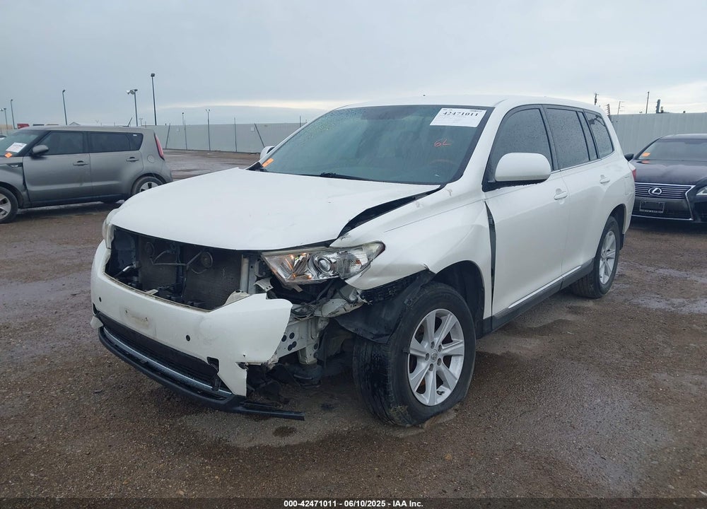 2013 TOYOTA HIGHLANDER VIN: 5TDZA3EH0DS039887