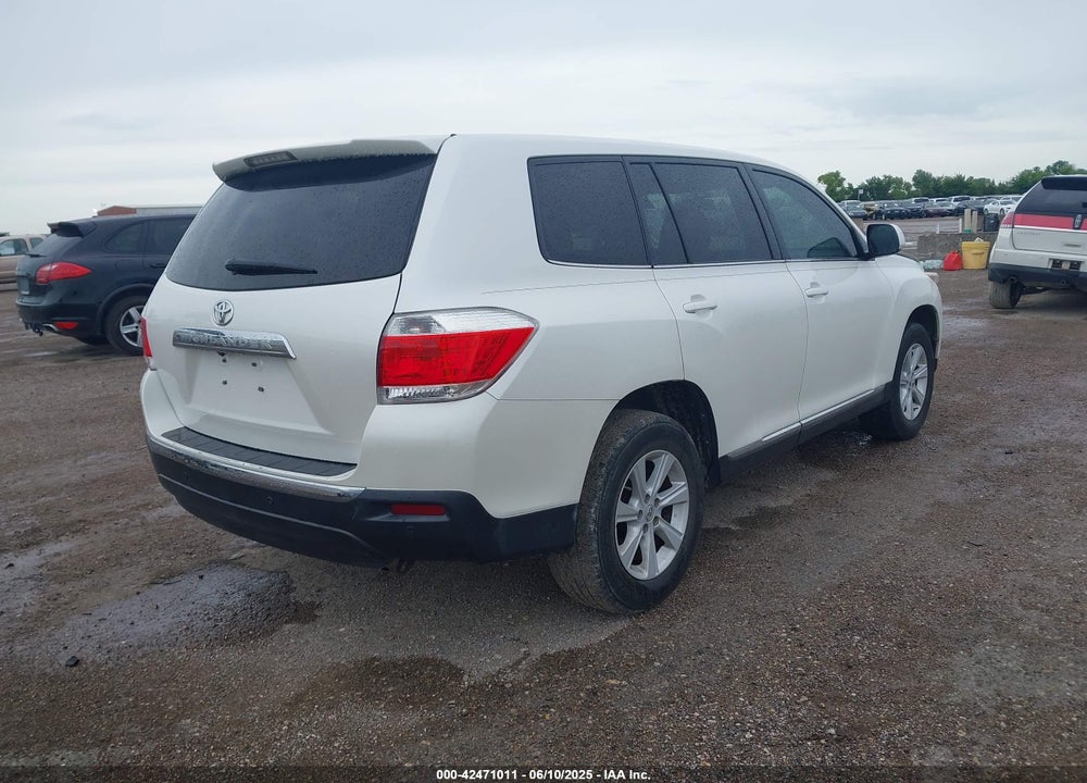 2013 TOYOTA HIGHLANDER VIN: 5TDZA3EH0DS039887