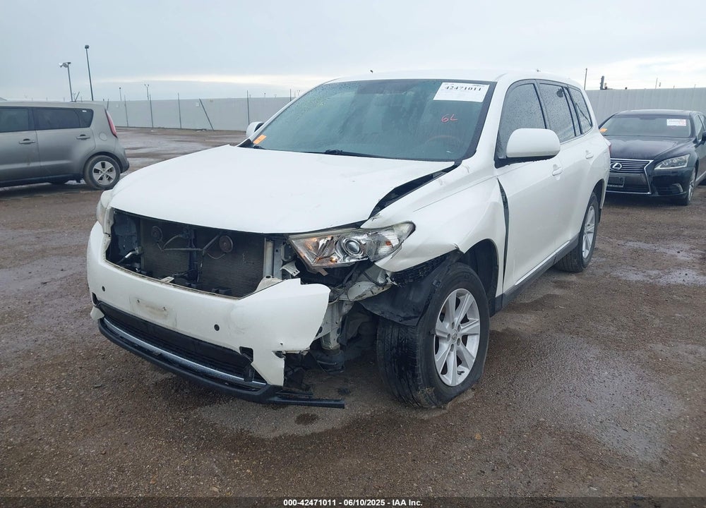 2013 TOYOTA HIGHLANDER VIN: 5TDZA3EH0DS039887