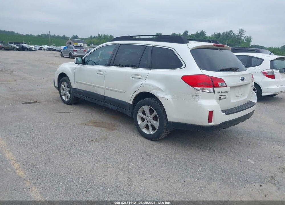 2013 SUBARU OUTBACK 2.5I PREMIUM VIN: 4S4BRBCC5D3201442