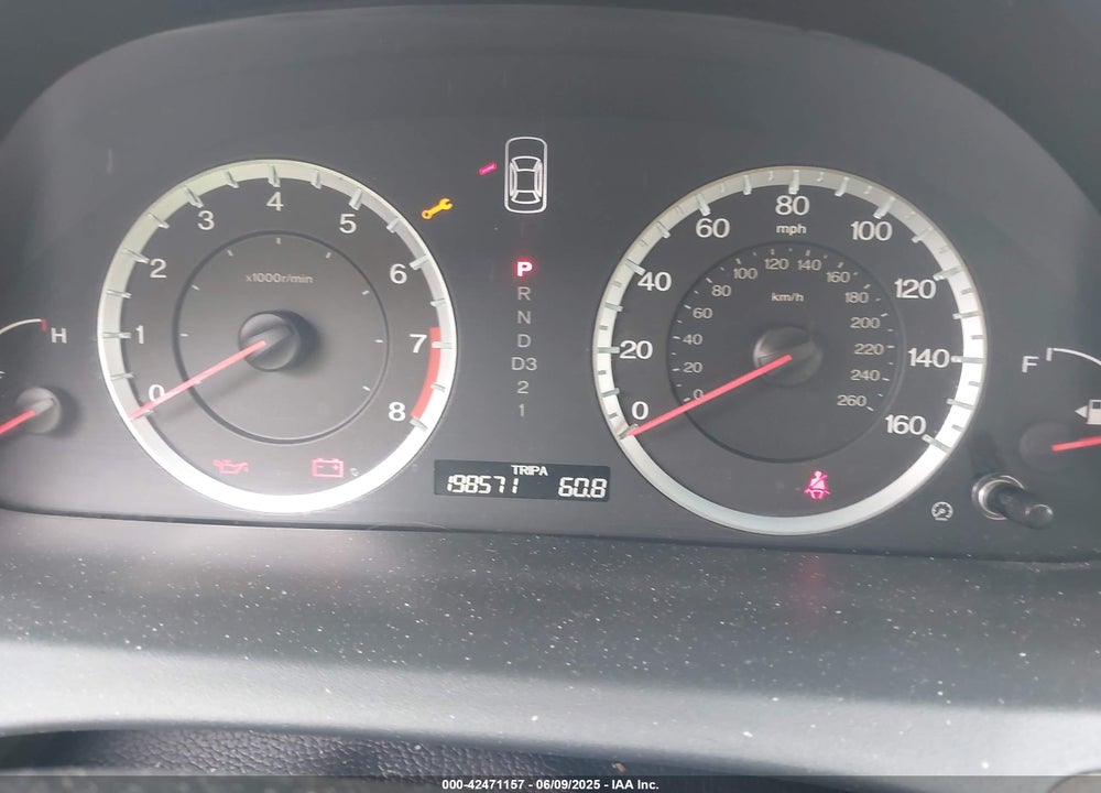 2009 HONDA ACCORD 2.4 LX VIN: 1HGCP26349A086606