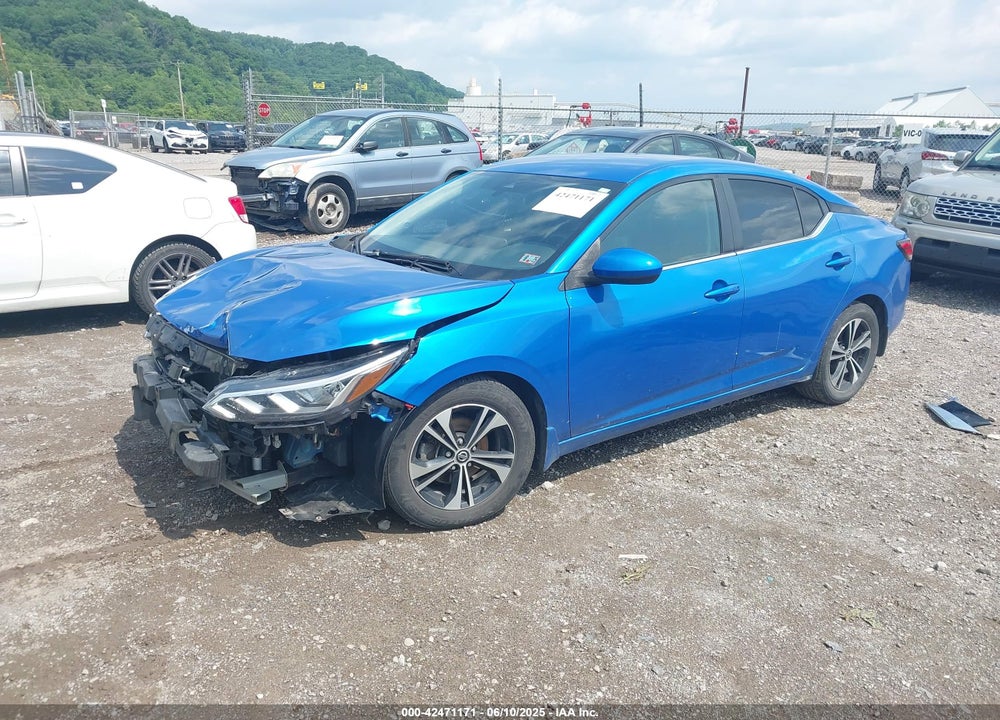 2021 NISSAN SENTRA VIN: 3N1AB8CV5MY321423