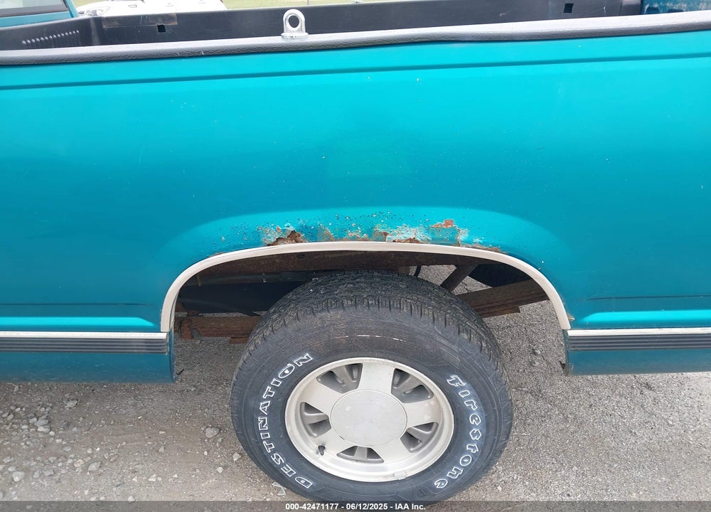 1996 GMC SIERRA C1500 VIN: 1GTEC14R7TE500479
