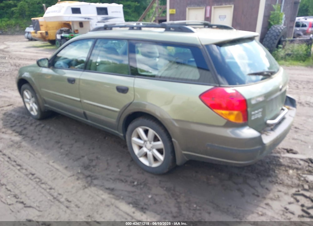 2006 SUBARU OUTBACK 2.5I VIN: 4S4BP61C367329139