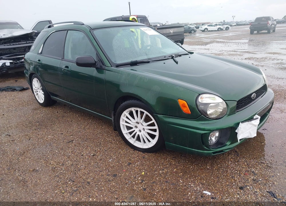 2002 SUBARU IMPREZA 2.5TS VIN: JF1GG655X2H828214