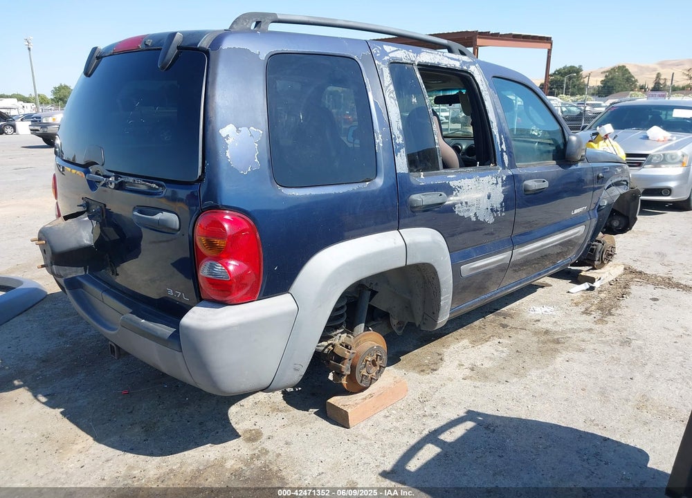 2004 JEEP LIBERTY SPORT VIN: 1J4GL48K14W324929