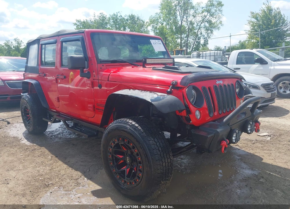 2015 JEEP WRANGLER UNLIMITED SPORT VIN: 1C4BJWDG5FL551418