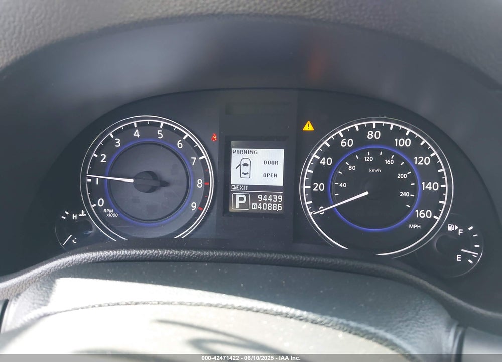 2011 INFINITI G37 VIN: JN1CV6EK3BM213650