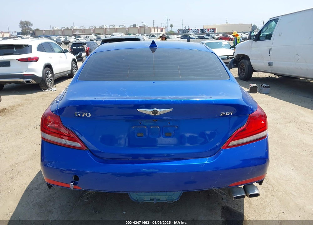 2019 GENESIS G70 VIN: KMTG34LA0KU020554