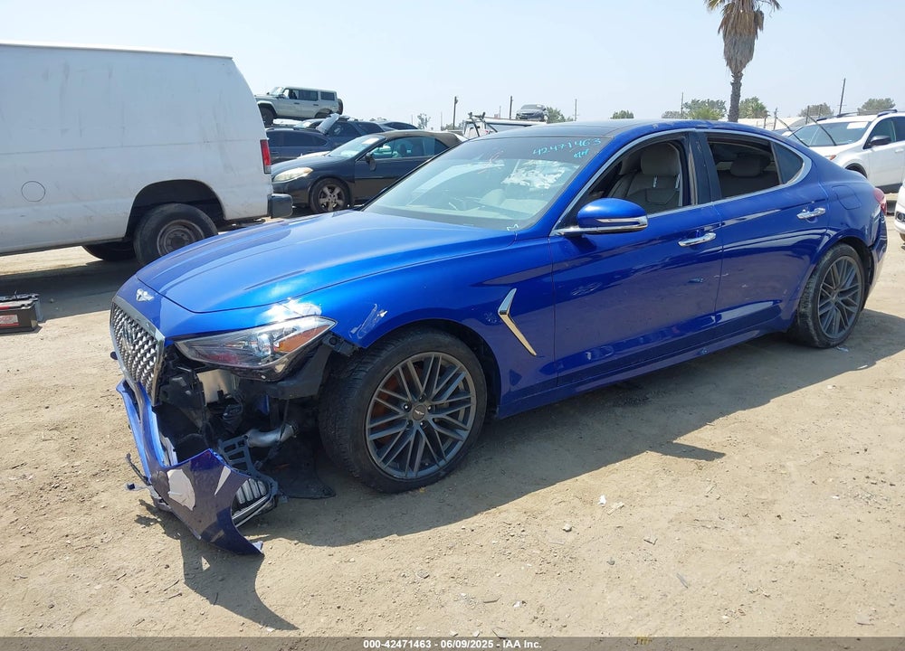 2019 GENESIS G70 VIN: KMTG34LA0KU020554