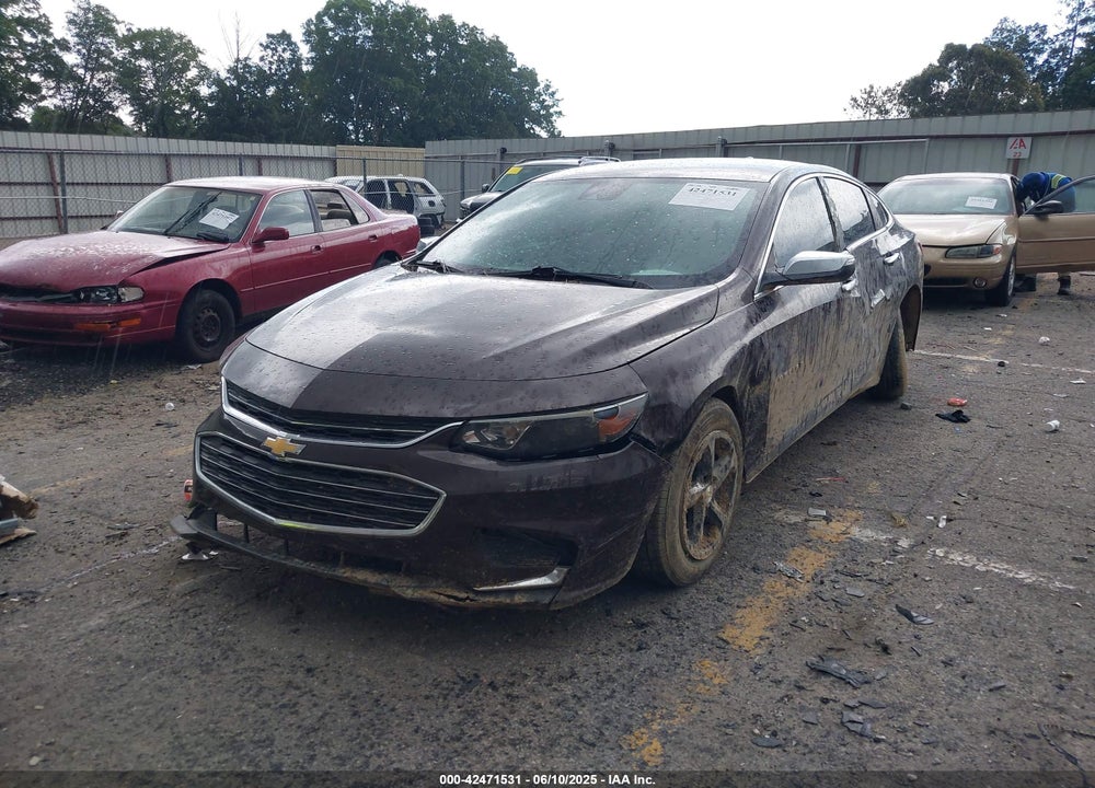 2016 CHEVROLET MALIBU VIN: 1G1ZE5ST2GF286236