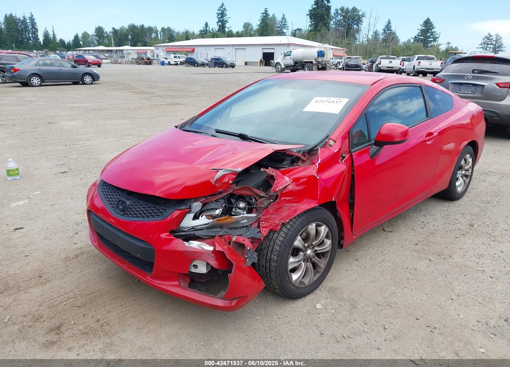 2012 HONDA CIVIC CPE VIN: 2HGFG3B57CH554038