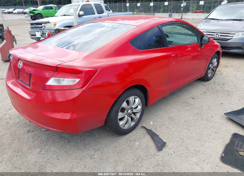 2012 HONDA CIVIC CPE VIN: 2HGFG3B57CH554038