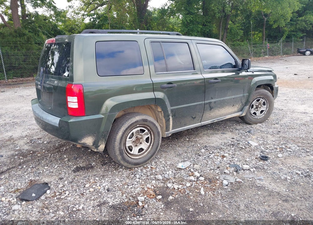 2008 JEEP PATRIOT VIN: 1J8FT28W28D713825