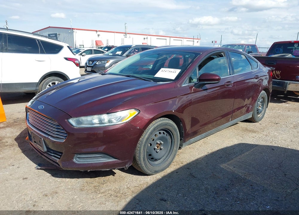 2013 FORD FUSION VIN: 3FA6P0G71DR386237